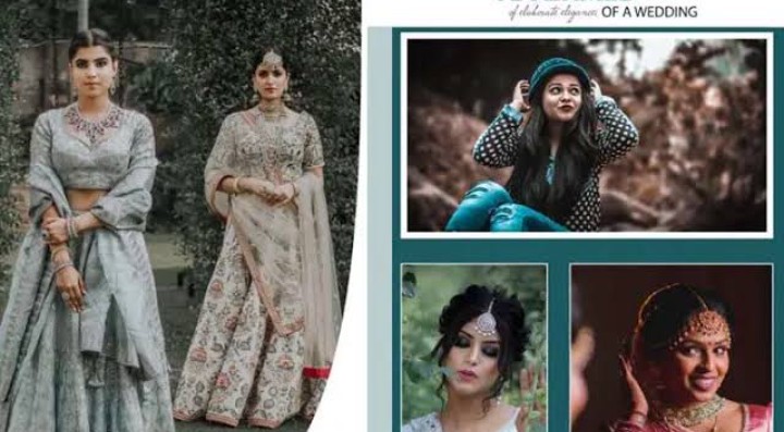 Premium wedding photo album designed and printed by Wedding Album India